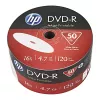 HP DVD-R 4,7 GB 16x dischi stampabili, confezione cake box da 50 (DME00070WIP-3)