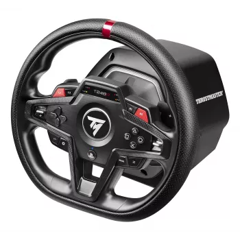 Volante e pedali Thrustmaster T248R nero — USB, trasmissione ibrida, force feedback, display LCD, volante in pelle