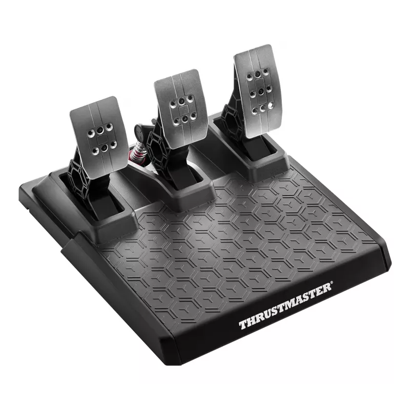 Volante e pedali Thrustmaster T248R nero — USB, trasmissione ibrida, force feedback, display LCD, volante in pelle