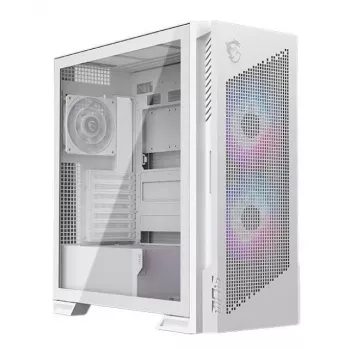 Case per PC MSI MPG VELOX 300R AIRFLOW PZ Midi Tower bianco — ATX/EATX/MicroATX/Mini-ITX, 1×3,5