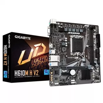 Scheda madre GIGABYTE H610M H V2, Intel H610, LGA 1700, Micro ATX
