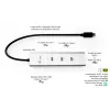 Hub di ricarica USB-C i-tec Metal 5 porte con video USB-C 8K + Power Delivery 85W