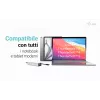 Hub di ricarica USB-C i-tec Metal 5 porte con video USB-C 8K + Power Delivery 85W