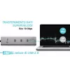 Hub di ricarica USB-C i-tec Metal 5 porte con video USB-C 8K + Power Delivery 85W