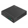 DIGITUS DS-55348 Kit extender KVM IP HDMI in fibra, 4K/60 Hz, 40 km/300 m, IP 1G, nero
