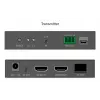 DIGITUS HDMI Fiber Extender Set - 4K/60Hz, 40 km/300m nero