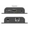 DIGITUS HDMI IP Extender Set - 4K/60Hz 120/200 m, uno-a-molti, CAT, nero