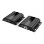 DIGITUS HDMI IP Extender Set - 4K/60Hz 120/200 m, PoE, uno-a-molti, CAT, nero