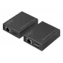 DIGITUS HDMI KVM Extender Set – 4K/30Hz 40/70m PoC CAT nero