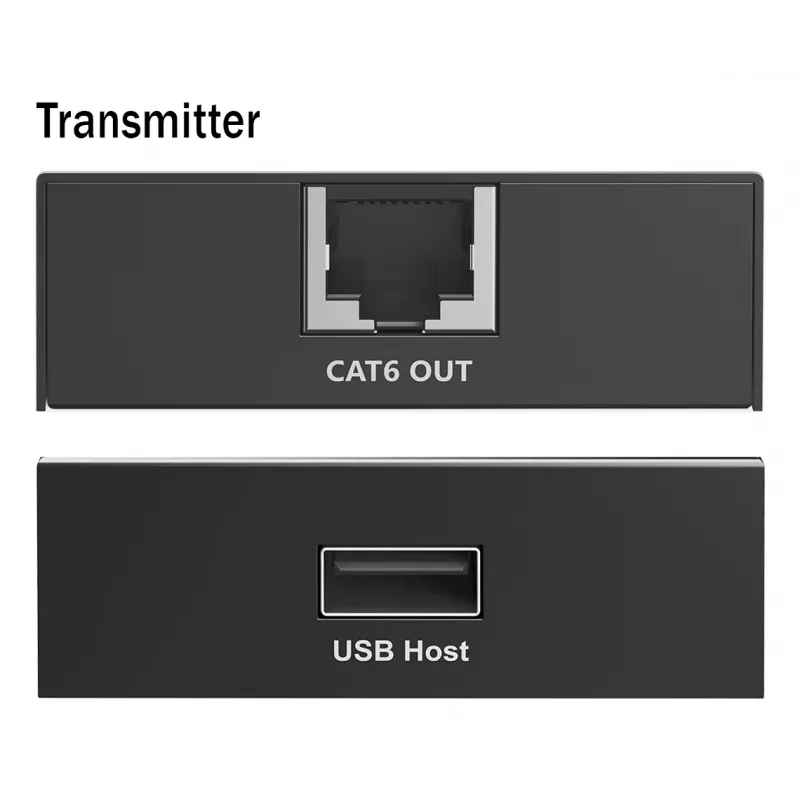 DIGITUS USB Extender - USB 2.0 4 porte USB-A 150m per uso con cavo CAT6 (o superiore)