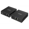 USB 3.2 Gen1 CAT-Extender di DIGITUS DA-73121 — 5 Gbit/s, 4 porte (3× USB-A, 1× USB-C), 100 m, alimentazione DC