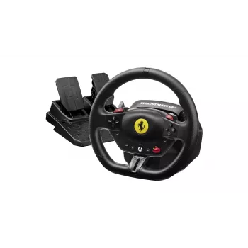 Thrustmaster T98 Ferrari 296 GTS nero USB volante + pedali analogico / digitale PC, Xbox One, Xbox Series S, Xbox Series X