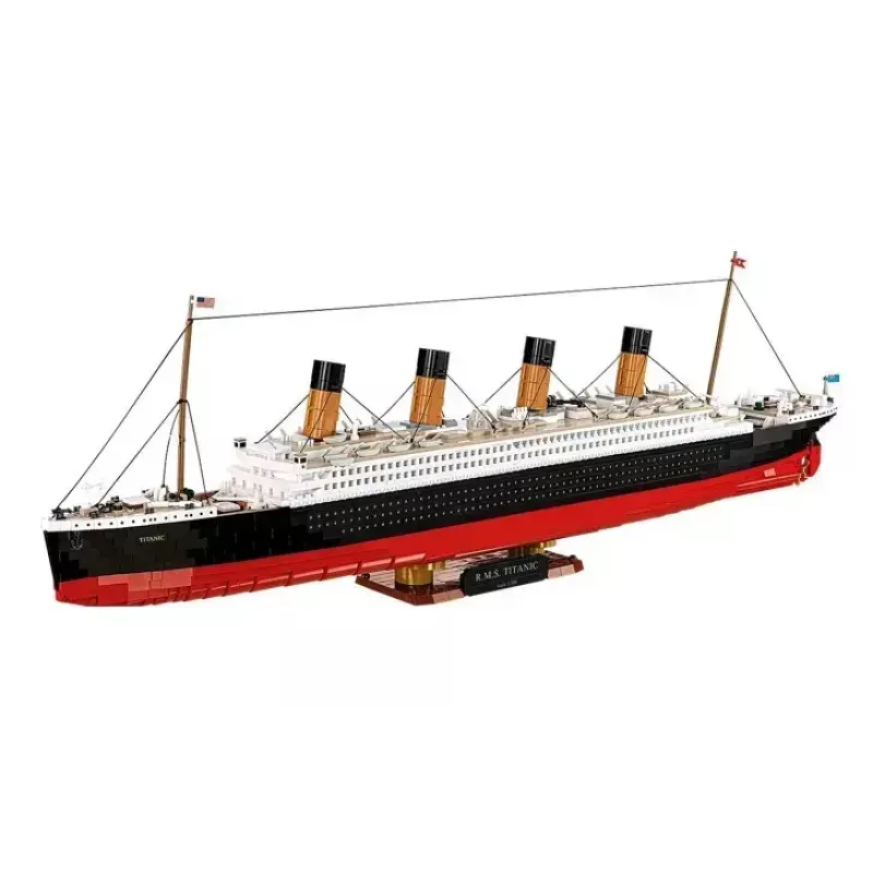 Set da costruzione Cobi R.M.S. Titanic modello, 3.260 mattoncini in plastica (COBI-1686)