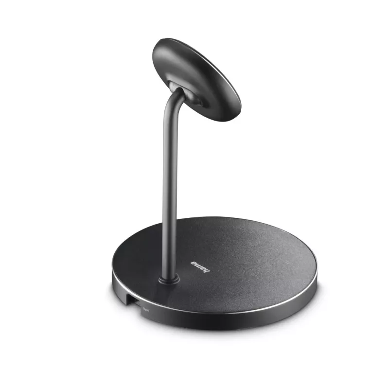 Hama 00201737 caricabatterie mobile cuffie, smartphone nero USB ricarica wireless ricarica rapida indoor