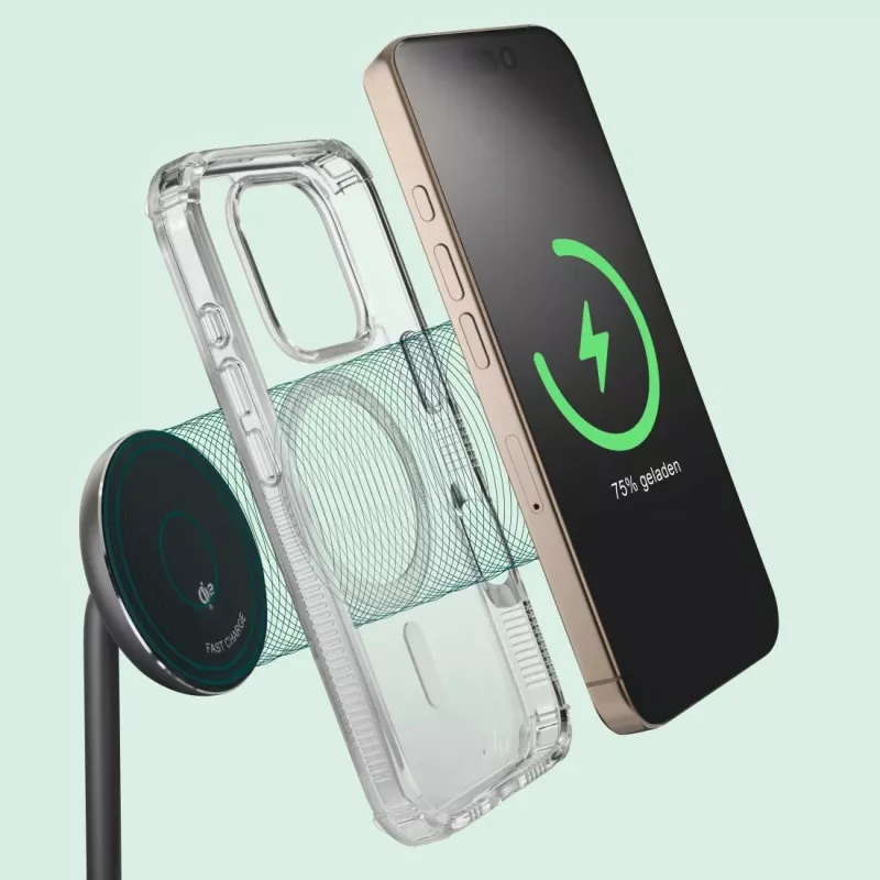 Hama 00201737 caricabatterie mobile cuffie, smartphone nero USB ricarica wireless ricarica rapida indoor