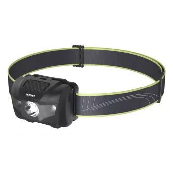 Hama HL200 nero, blu, giallo torcia frontale LED