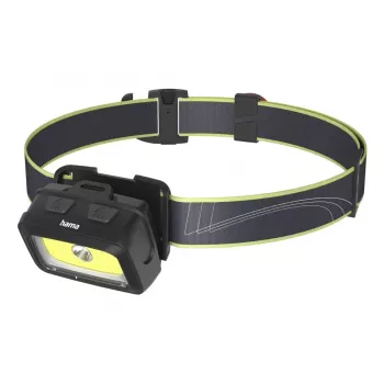Hama HL350 nero, blu, giallo torcia frontale LED
