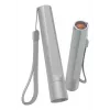 Torcia portatile Hama FL120 argento LED 3W alluminio 145mm