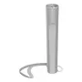 Torcia portatile Hama FL120 argento LED 3W alluminio 145mm