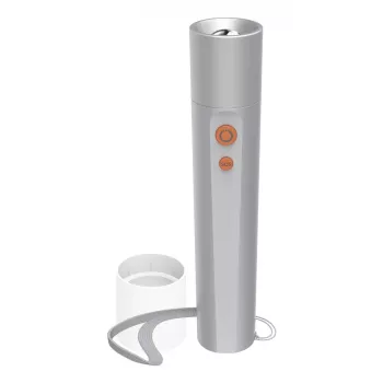 Torcia portatile Hama FL250 LED 3W alluminio argento