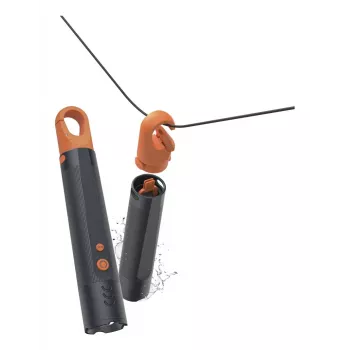 Torcia LED HAMA FLX350 alluminio antiurto, 4 modalità con SOS, compatta maneggevole