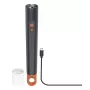 Torcia LED ricaricabile HAMA FLX1200-C — alluminio, antiurto, 4 modalità + SOS