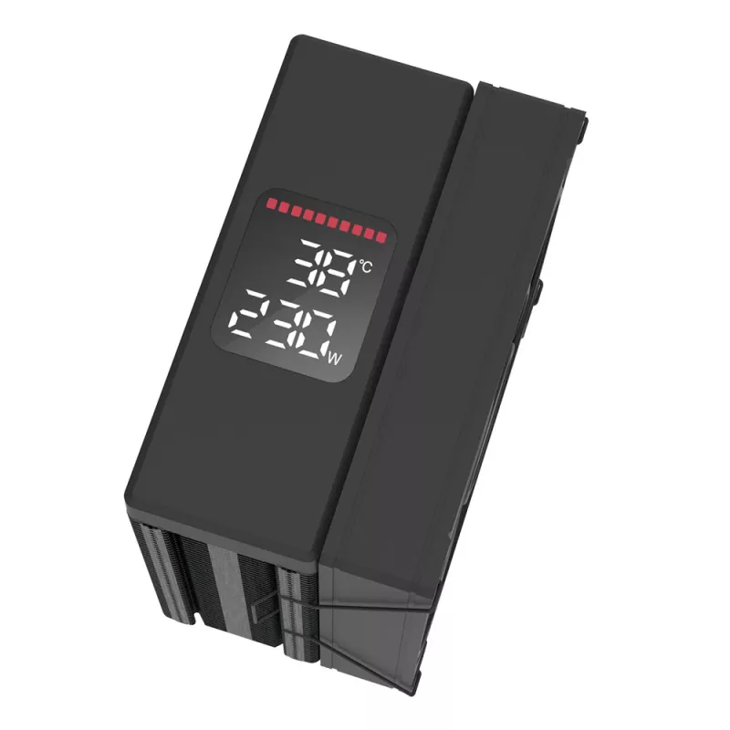 Zalman CNPS9X ECO DS sistema di raffreddamento per computer dissipatore ad aria per processore 12 cm nero 1 pz.