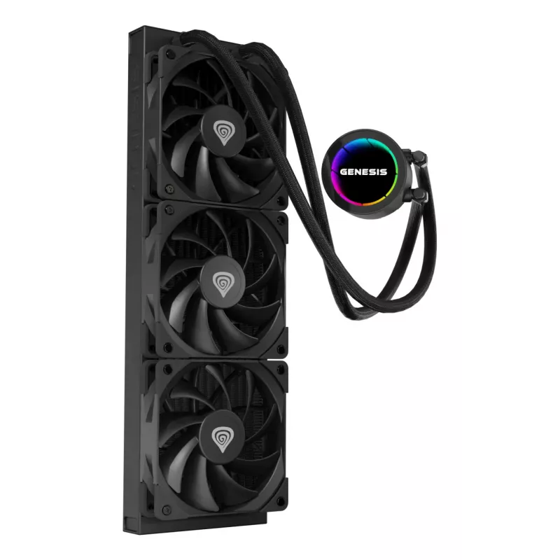 GENESIS NLG-2320 sistema di raffreddamento per computer processore dissipatore liquido all-in-one nero