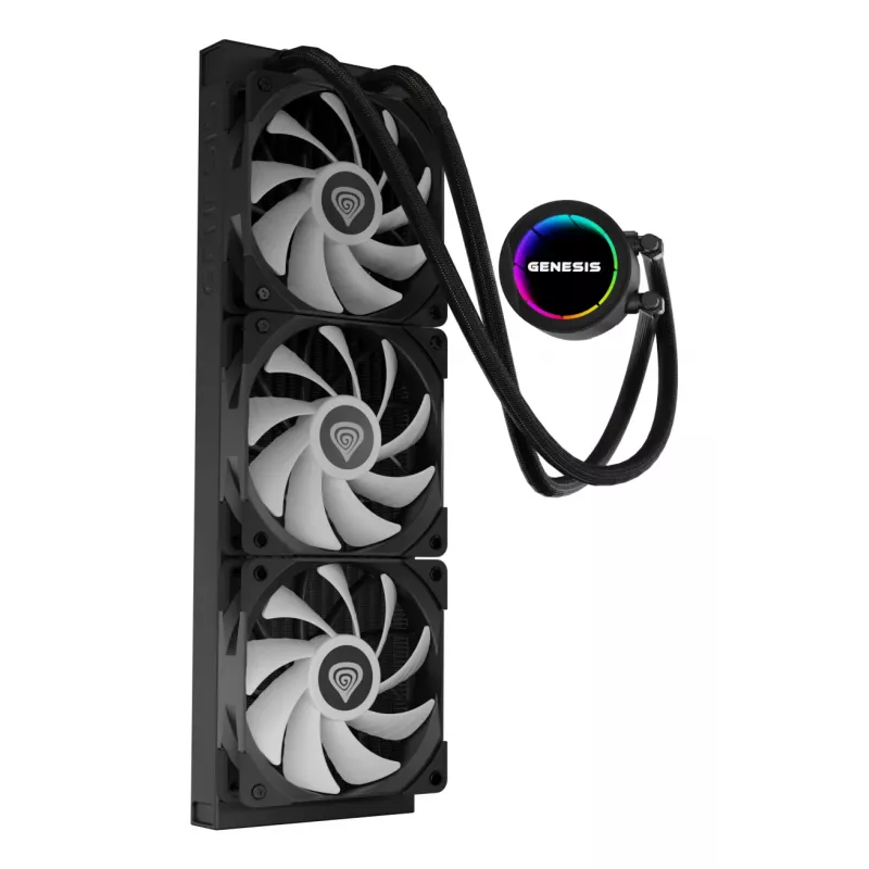 GENESIS NLG-2321 sistema di raffreddamento per computer processore dissipatore liquido all-in-one nero