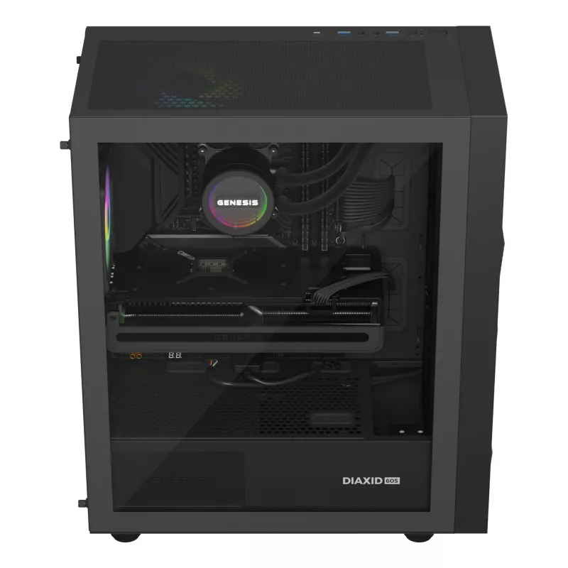 GENESIS NLG-2321 sistema di raffreddamento per computer processore dissipatore liquido all-in-one nero