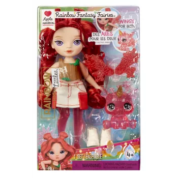 Rainbow High Littles Rainbow Fantasy Fairies bambola - Apple (rosso)