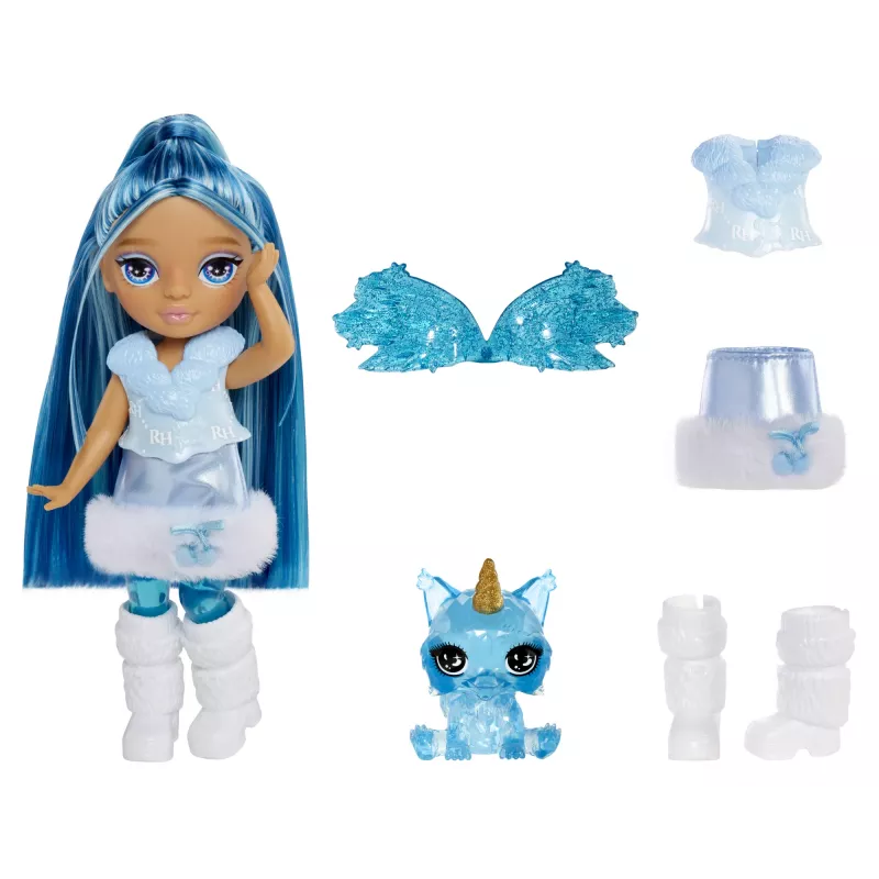 Rainbow High Littles Rainbow Fantasy Fairies bambola - Sapphire (blu)