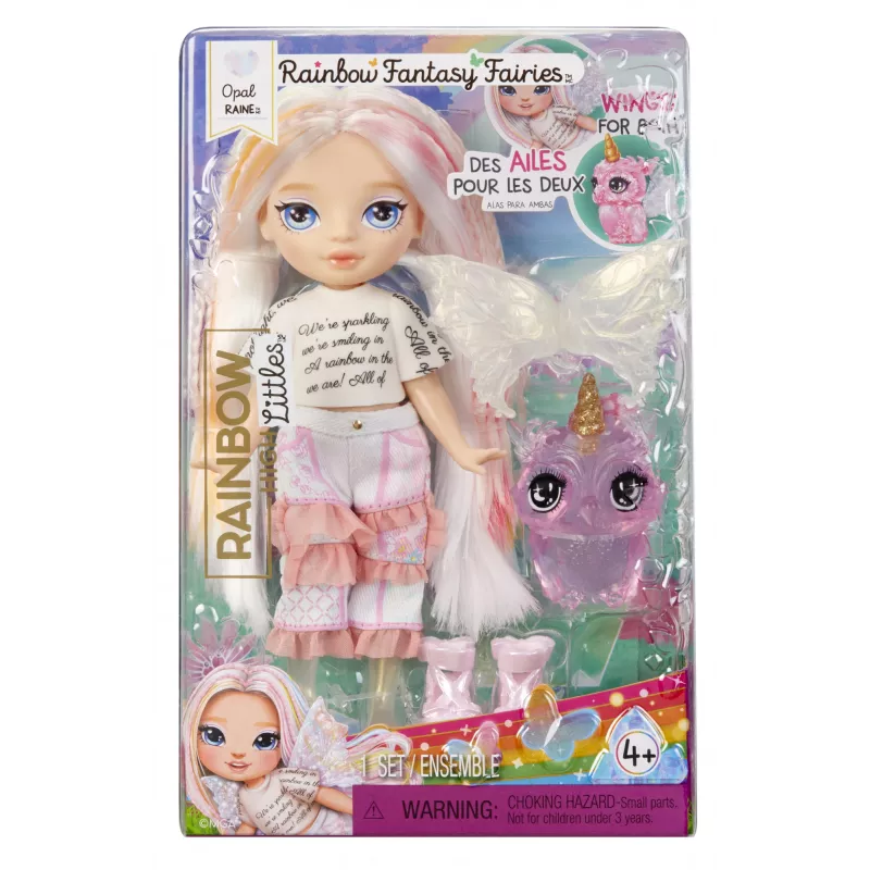 Rainbow High Littles Rainbow Fantasy Fairies bambola - Opal (Rainbow)