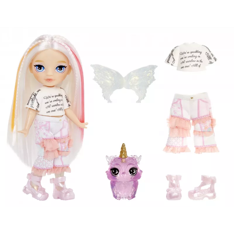 Rainbow High Littles Rainbow Fantasy Fairies bambola - Opal (Rainbow)