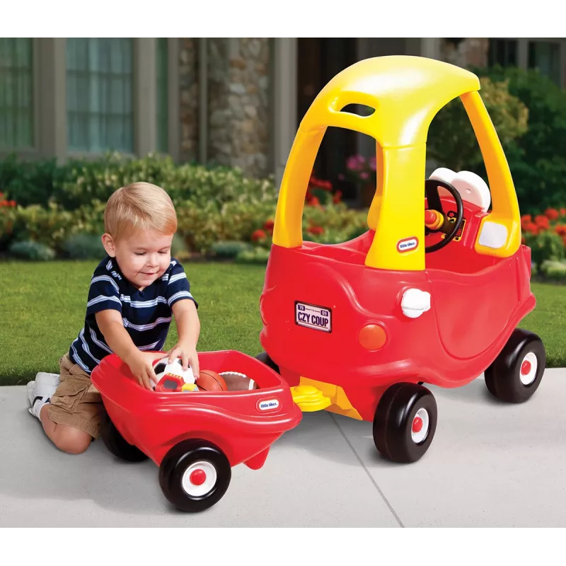 Little Tikes Cozy Coupe Trailer passeggino giocattolo per bambini