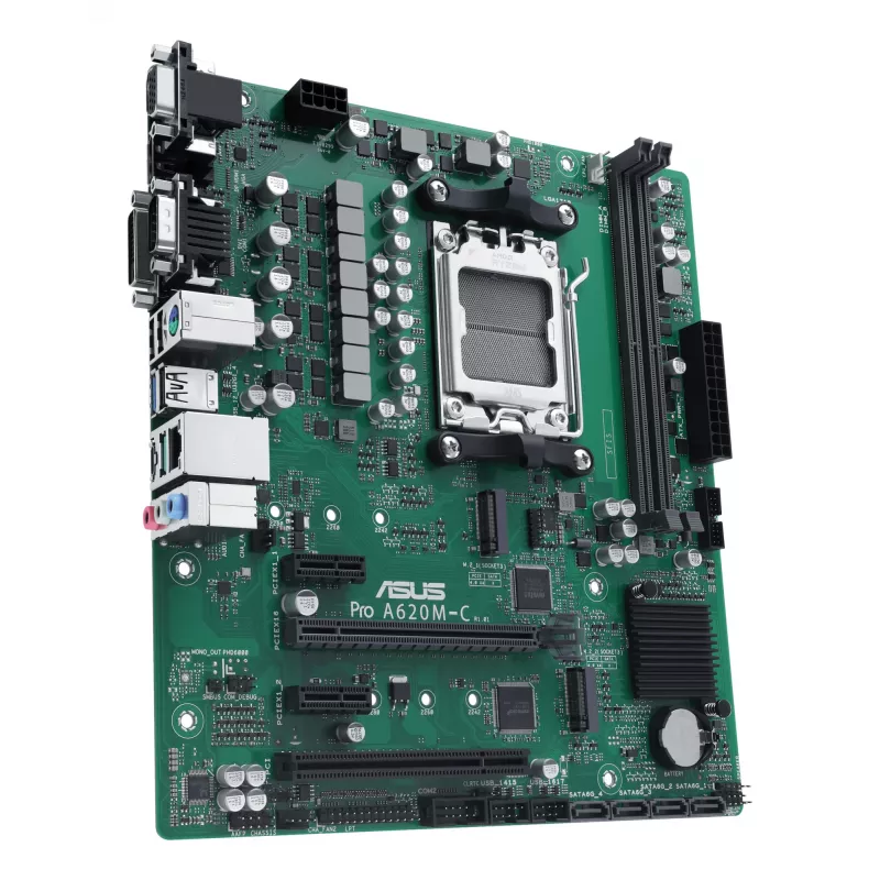 Scheda madre ASUS PRO A620M-C-CSM AMD A620 Socket AM5 micro ATX