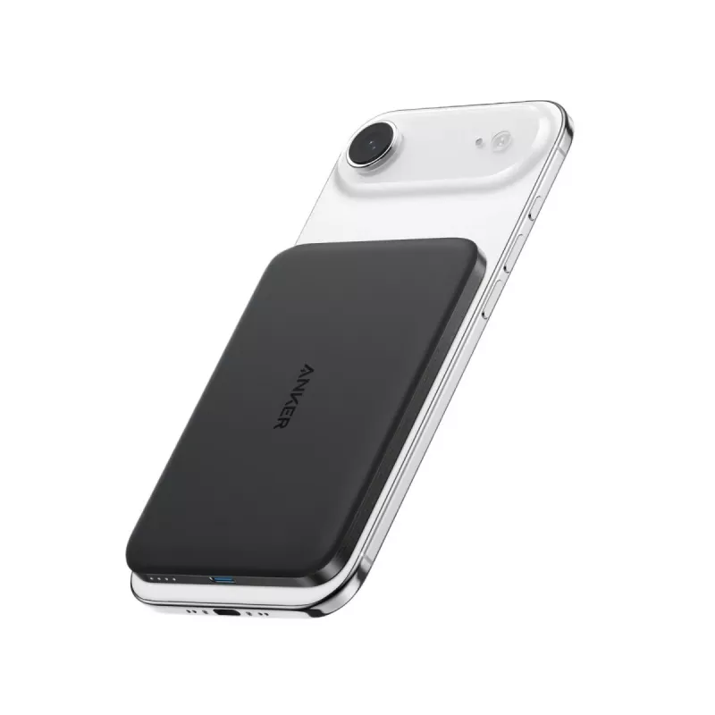 ANKER Nano Magnetic Wireless Power Bank 5000mah 15w nero