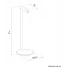 Supporto per cuffie Neomounts ADS11-170SL — supporto da scrivania in alluminio per cuffie over-ear e on-ear