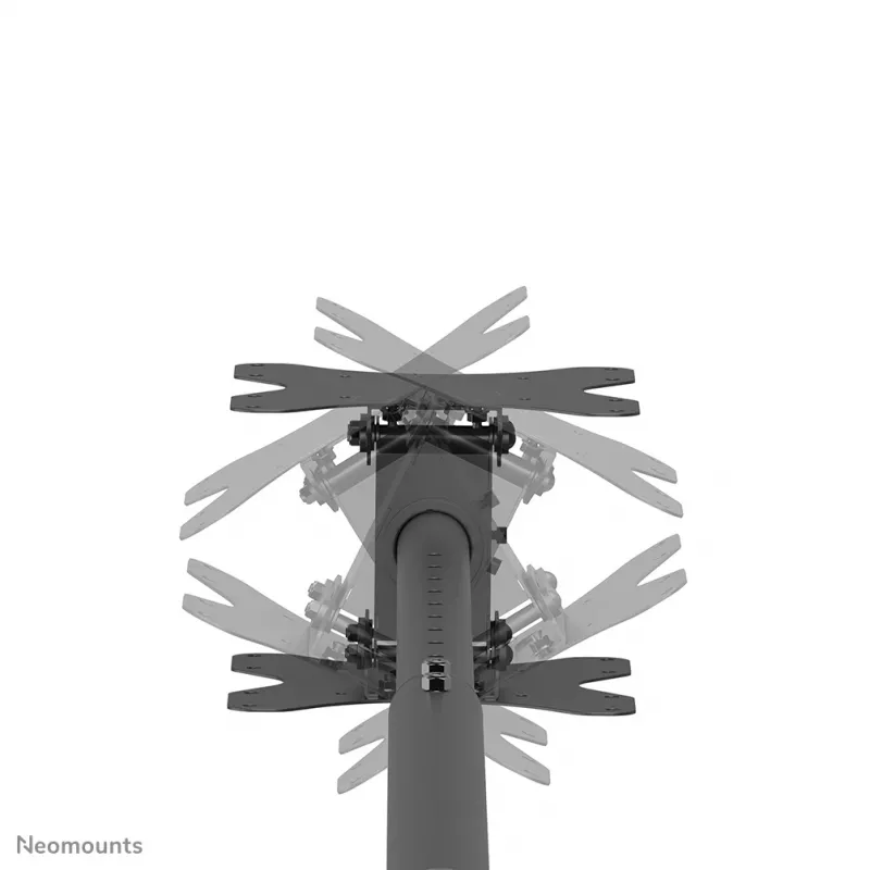 Supporto da soffitto per TV Neomounts CL35-340BL22 peso max 45 kg 23-42 pollici