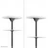 Supporto da soffitto per TV Neomounts CL35-340BL22 peso max 45 kg 23-42 pollici