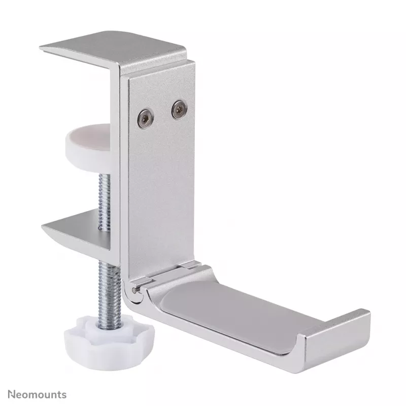 Neomounts ADS11-171SL supporto per cuffie, universale, con fissaggio a morsetto, in alluminio, argento