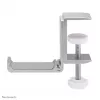 Neomounts ADS11-171SL supporto per cuffie, universale, con fissaggio a morsetto, in alluminio, argento