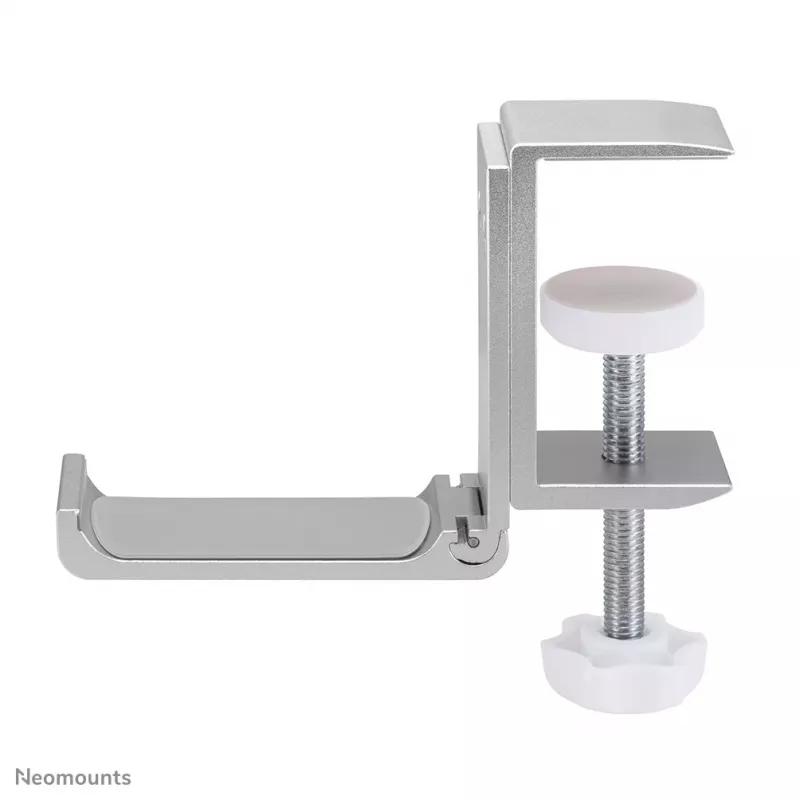 Neomounts ADS11-171SL supporto per cuffie, universale, con fissaggio a morsetto, in alluminio, argento