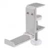 Neomounts ADS11-171SL supporto per cuffie, universale, con fissaggio a morsetto, in alluminio, argento
