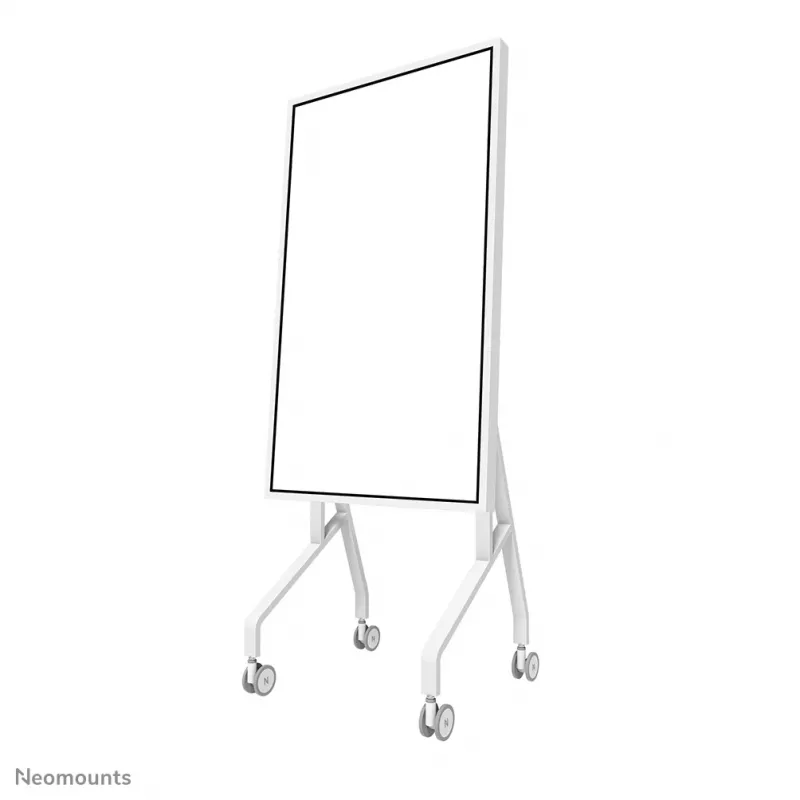 Carrello Neomounts FL50-515WH1 Samsung Flip per display 55–65 pollici, girevole, regolabile in altezza, bianco