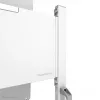 Carrello Neomounts FL50-515WH1 Samsung Flip per display 55–65 pollici, girevole, regolabile in altezza, bianco