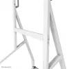 Carrello Neomounts FL50-515WH1 Samsung Flip per display 55–65 pollici, girevole, regolabile in altezza, bianco