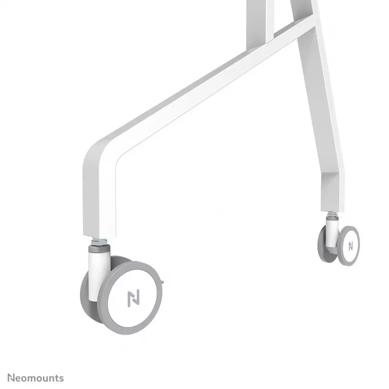 Carrello Neomounts FL50-515WH1 Samsung Flip per display 55–65 pollici, girevole, regolabile in altezza, bianco