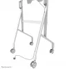 Carrello Neomounts FL50-515WH1 Samsung Flip per display 55–65 pollici, girevole, regolabile in altezza, bianco
