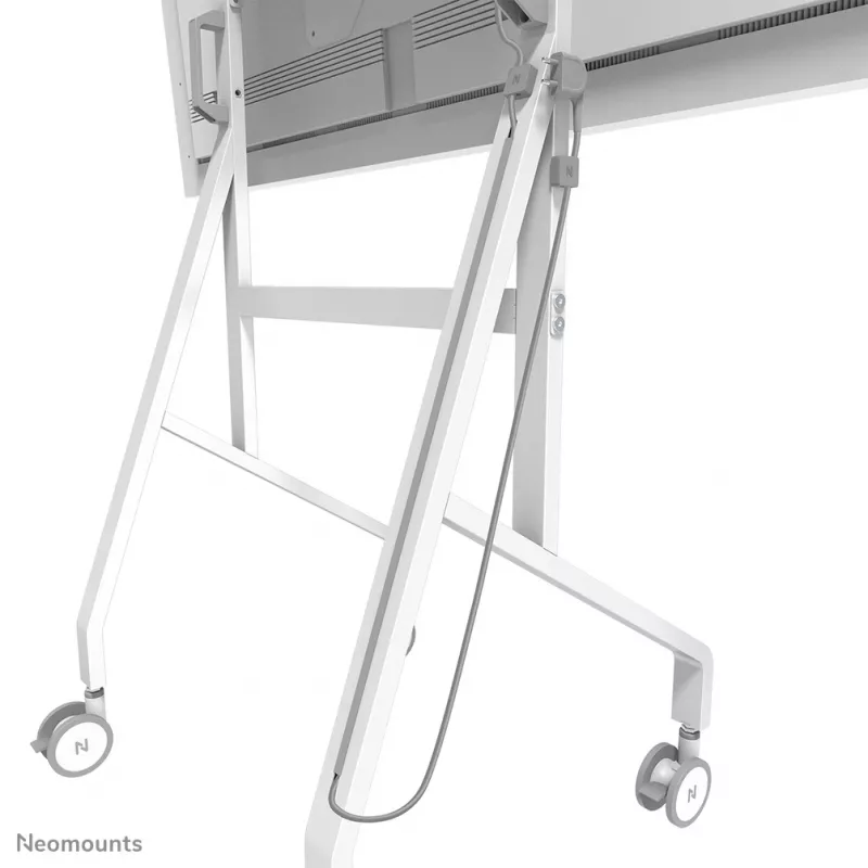 Carrello Neomounts FL50-515WH1 Samsung Flip per display 55–65 pollici, girevole, regolabile in altezza, bianco
